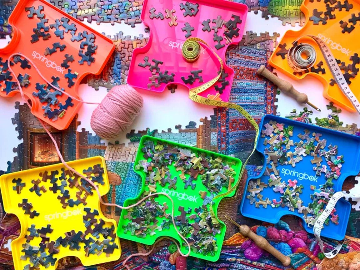Weavers Cottage 1000 Piece Jigsaw Puzzle | Springbok Puzzles