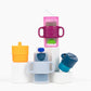 KiddyTrek 4-in-1 Sip & Snack Set - Food Pouch & Juice Box Holder, Snack Cup, Sip Cup ALL IN ONE